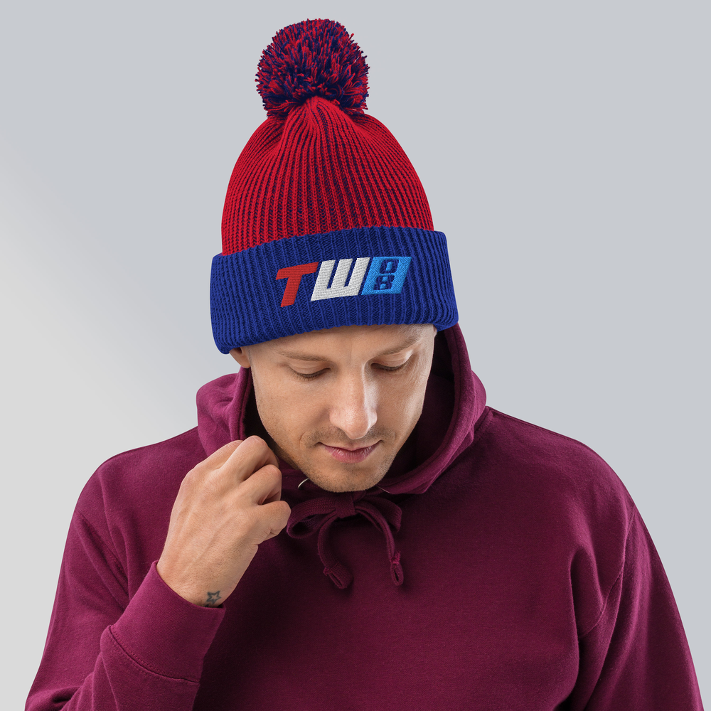 speckled-pom-pom-beanie-red-royal-front-610abbd66962d.png